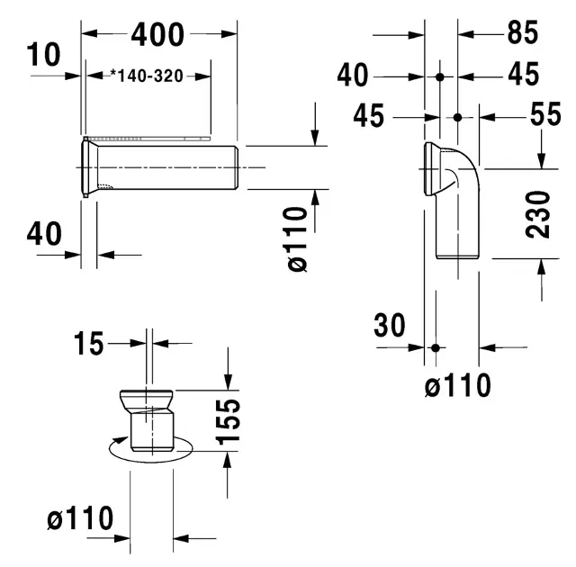 Duravit - Equipment and accessories - Egyéb WC kiegészítők - 0014220000 – 2. kép