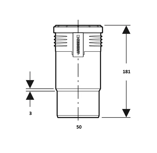 Geberit - Egyéb WC kiegészítők - 390.218.14.1 – 2. kép