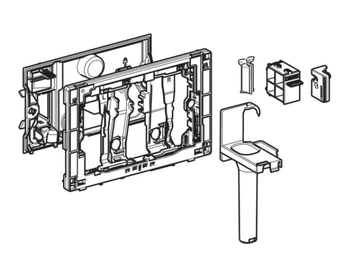 Geberit - Equipment and accessories - Egyéb WC kiegészítők - 115.062.BZ.1 – 2. kép