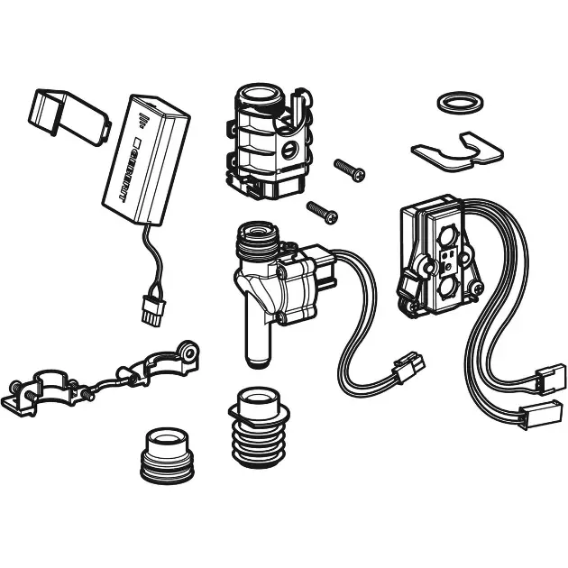 Geberit - Equipment and accessories - Egyéb WC kiegészítők - 115.849.00.1 – 2. kép