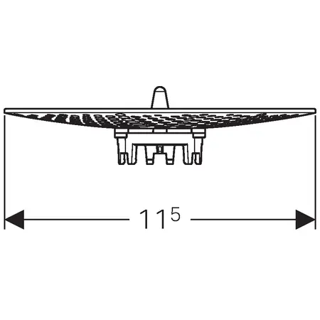 Geberit - Equipment and accessories - Egyéb WC kiegészítők - 116.059.00.1 – 2. kép