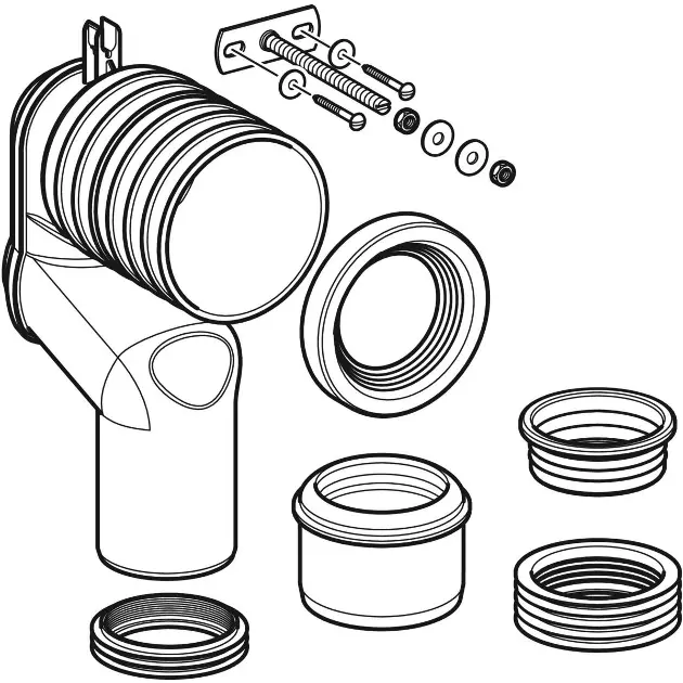 Geberit - Equipment and accessories - Egyéb WC kiegészítők - 131.081.11.1 – 3. kép