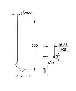 Grohe - Accessories - Egyéb WC kiegészítők - 37107000 – 2. kép