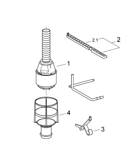 Grohe - Accessories - Egyéb WC kiegészítők - 42937000 – 2. kép