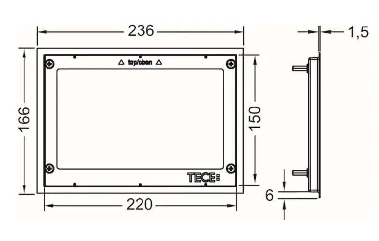 Tece - TECEnow - Egyéb WC kiegészítők - 9240645 – 2. kép