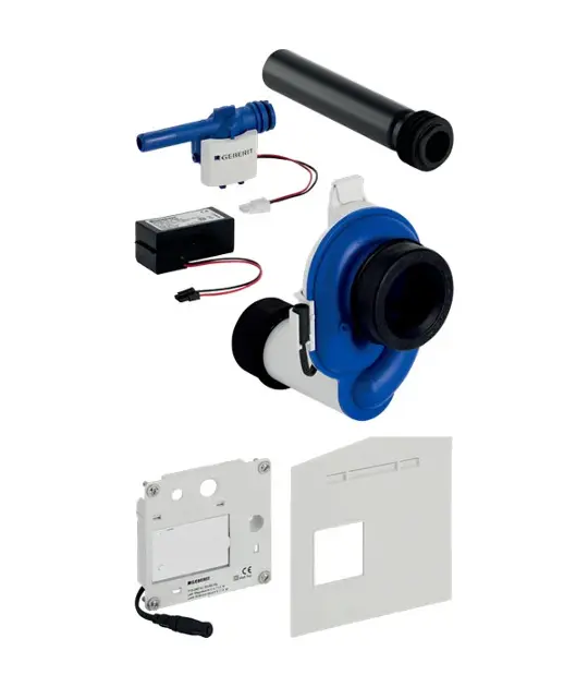 Geberit - Flush systems - Öblítőszelep és öblítőrendszer - 116.086.00.1