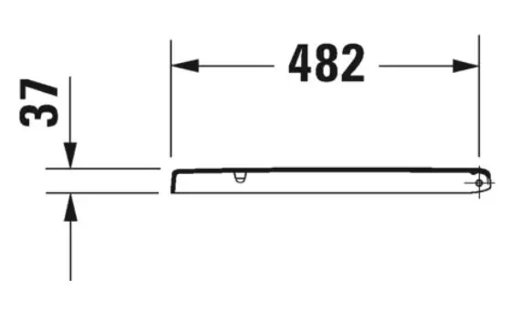 Duravit - Darling New - WC-ülőke - 0063320000 – 4. kép