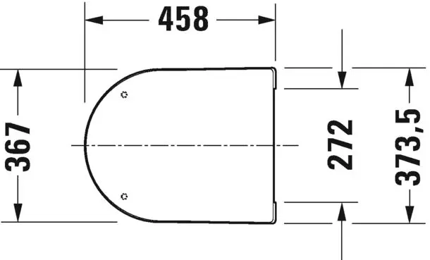 Duravit - ME by Starck - WC-ülőke - 0020090000 – 2. kép