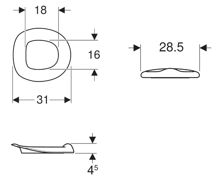 Geberit - Bambini - WC-ülőke - 502.972.FY.1 – 2. kép