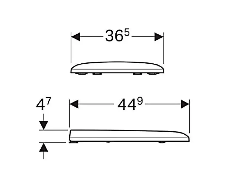 Geberit - iCon - WC-ülőke - 571910000 – 2. kép