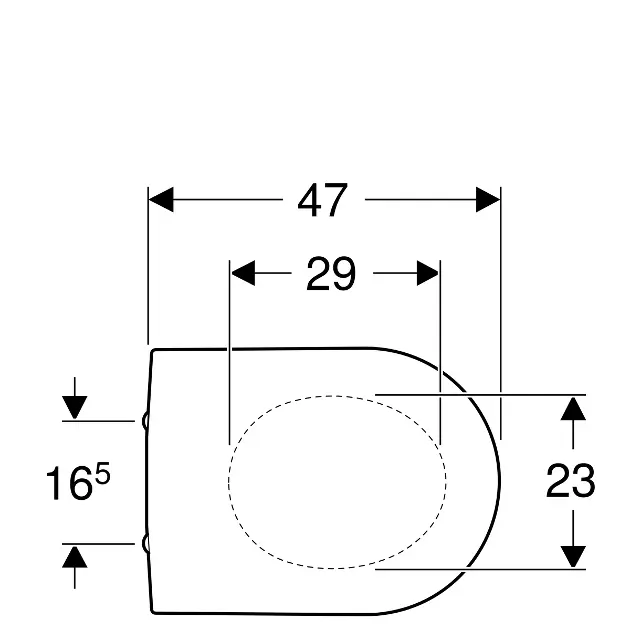 Geberit - iCon - WC-ülőke - 574120000 – 2. kép