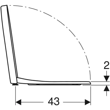 Geberit - iCon - WC-ülőke - 574130000 – 4. kép