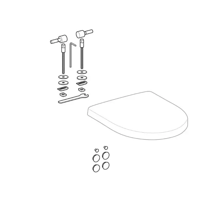 Geberit - Renova - WC-ülőke - 571044000 – 2. kép