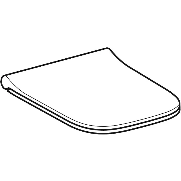 Geberit - Smyle Square - WC-ülőke - 500.239.01.1 – 3. kép