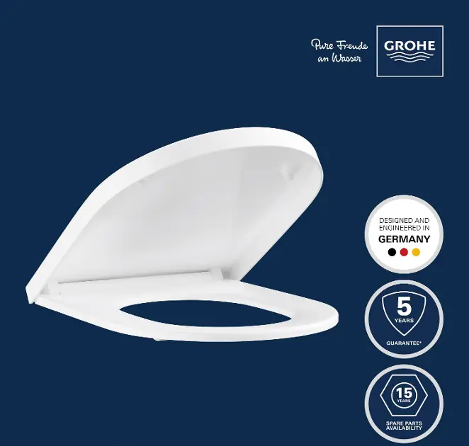 Grohe - Euro Ceramic - WC-ülőke - 102501SH00 – 8. kép
