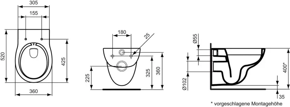 Ideal Standard - Contour 21 - WC-ülőke - S407701 – 2. kép