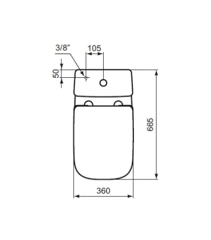Ideal Standard - i.Life A - WC-ülőke - T453001 – 2. kép