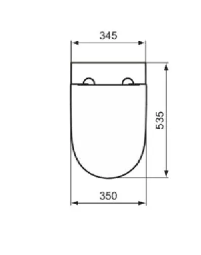 Ideal Standard - i.Life O - WC-ülőke - T572201 – 2. kép