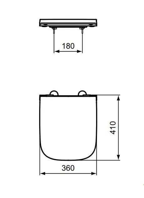Ideal Standard - i.Life S - WC-ülőke - T473601 – 2. kép