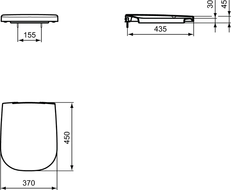 Ideal Standard - Softmood - WC-ülőke - T639201 – 2. kép
