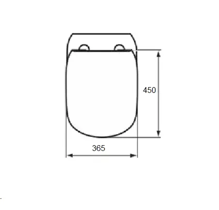 Ideal Standard - Tesi - WC-ülőke - T5524V3 – 2. kép