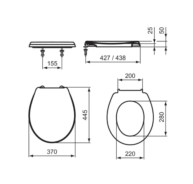 Ideal Standard - WC-ülőke - W302701 – 2. kép