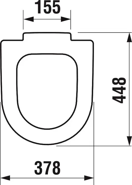 Jika - Deep - WC-ülőke - H8932823000001 – 2. kép
