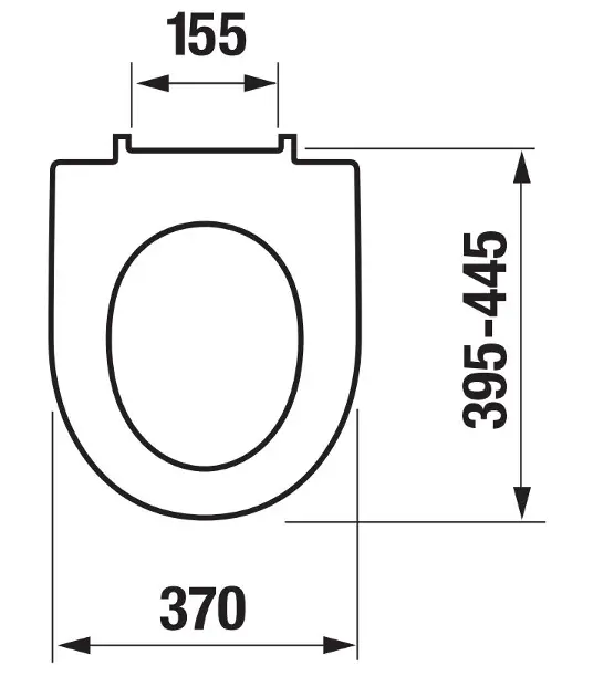 Jika - Lyra plus - WC-ülőke - H8903840000631 – 2. kép