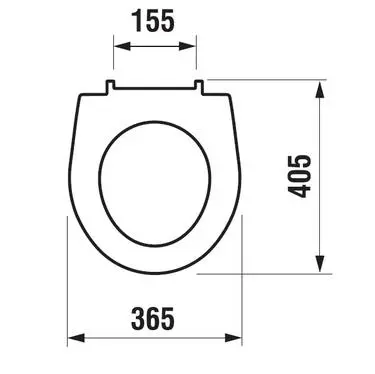 Jika - Lyra plus - WC-ülőke - H8933813000001 – 2. kép