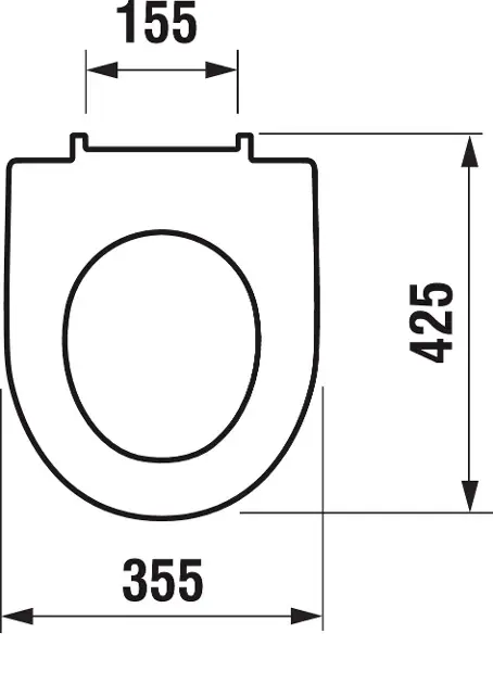 Jika - Lyra plus - WC-ülőke - H8933843000631 – 2. kép