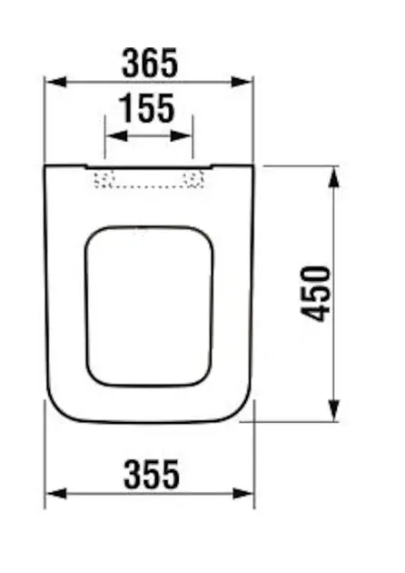 Jika - Pure - WC-ülőke - H8934223000631 – 2. kép