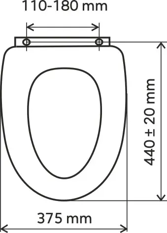 Novaservis - Prestige - WC-ülőke - WC/BOROVICE – 2. kép