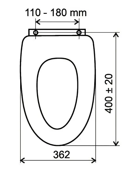 Novaservis - Prestige - WC-ülőke - WC/SOFTLYRA – 2. kép