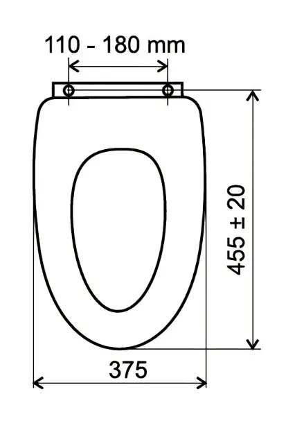 Novaservis - Prestige - WC-ülőke - WC/SOFTMDF – 2. kép