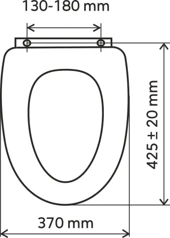 Novaservis - Prestige - WC-ülőke - WC/UNIVERSAL – 2. kép