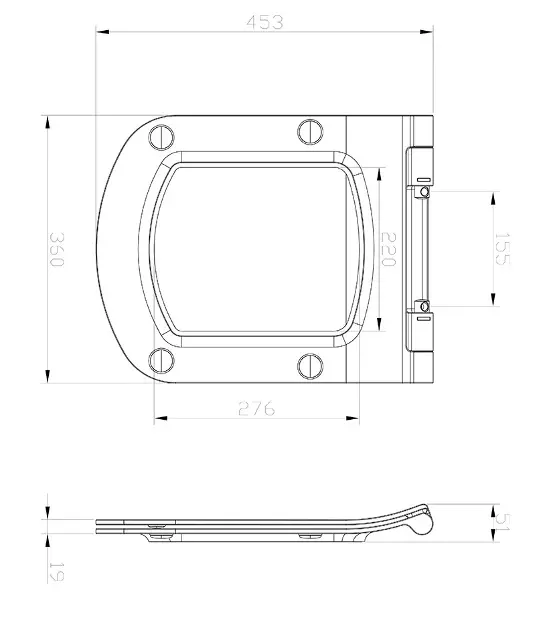 Ravak - Classic - WC-ülőke - X01673 – 2. kép