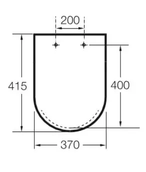 Roca - Inspira - WC-ülőke - A80152C00B – 2. kép