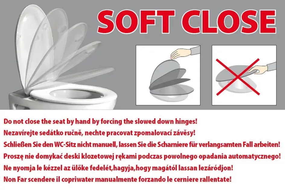 Sapho - Kerasan Ego - WC-ülőke - 328801 – 5. kép