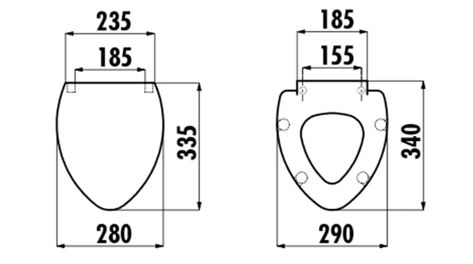 Sapho - Kid - WC-ülőke - KC0802.01.0 – 2. kép