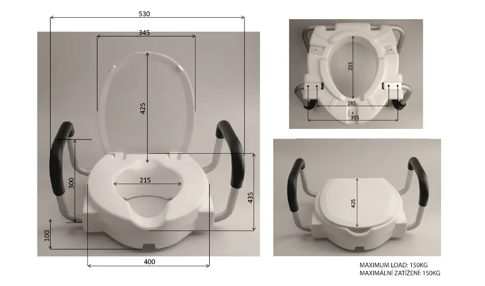Sapho - Ridder Toilet seats - WC-ülőke - A0072001 – 2. kép