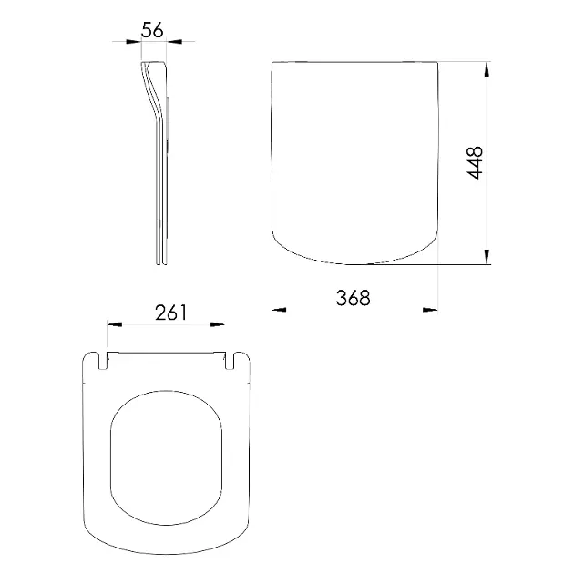 Sapho - Toilet seats - WC-ülőke - GC5030 – 2. kép