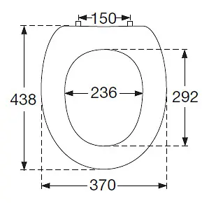 Villeroy & Boch - O.novo - WC-ülőke - 88236101 – 2. kép