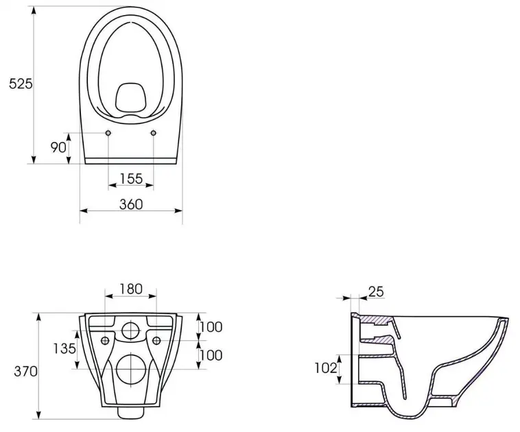 Cersanit - Moduo - WC - K701-262 – 2. kép
