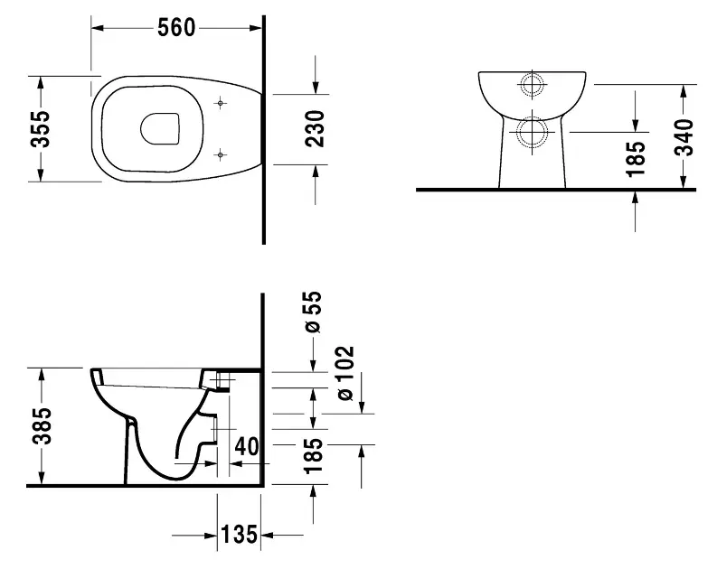 Duravit - D-Code - WC - 21150900002 – 2. kép