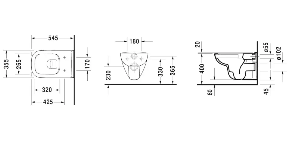 Duravit - D-Code - WC - 25700900002 – 2. kép