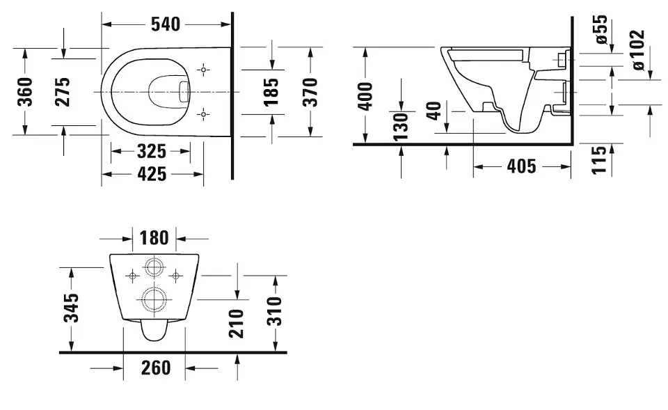 Duravit - D-Neo - WC - 45780900A1 – 2. kép