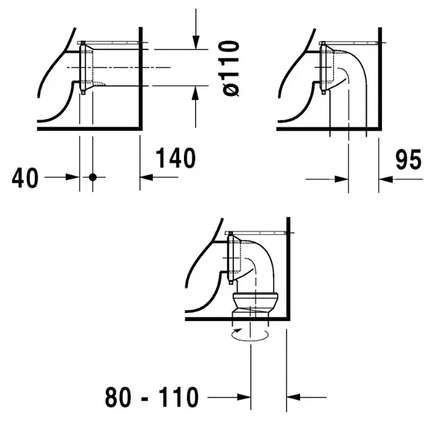 Duravit - Darling New - WC - 2139090000 – 3. kép