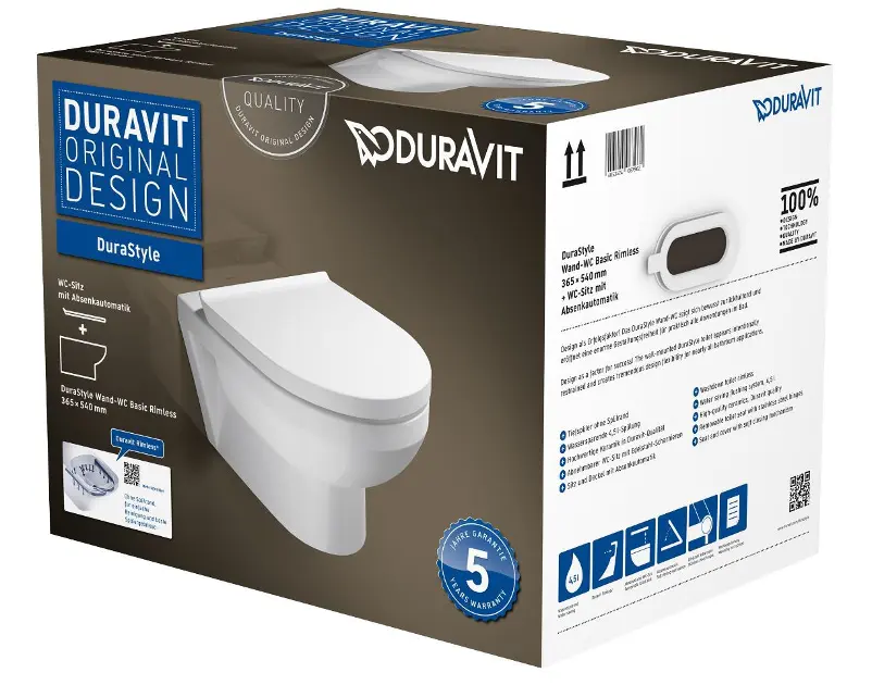 Duravit - DuraStyle Basic - WC - 45620900A1 – 5. kép