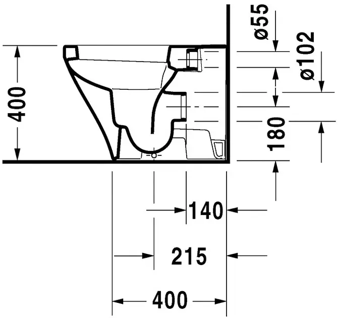 Duravit - DuraStyle - WC - 2150090000 – 3. kép