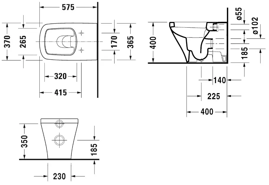 Duravit - DuraStyle - WC - 2150092000 – 2. kép